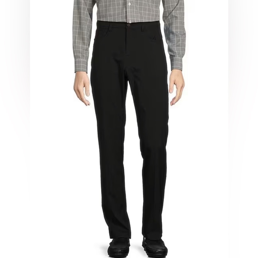 NWT Roundtree & York Performance Tech Flat Front pants. Men’s size 36x32.